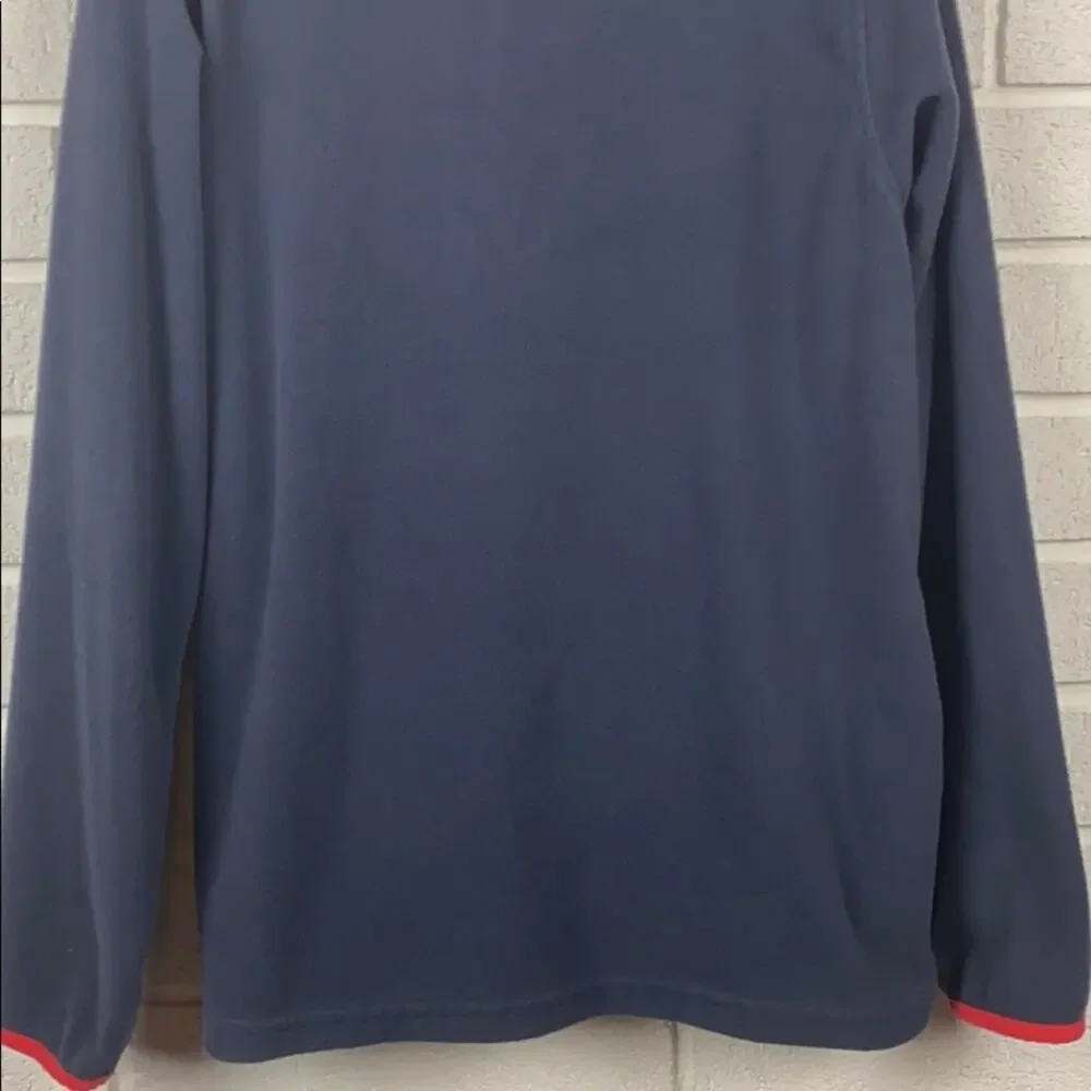 Oshkosh Big Boys Blue & Red Zip Fleece Top Jacket Size 14